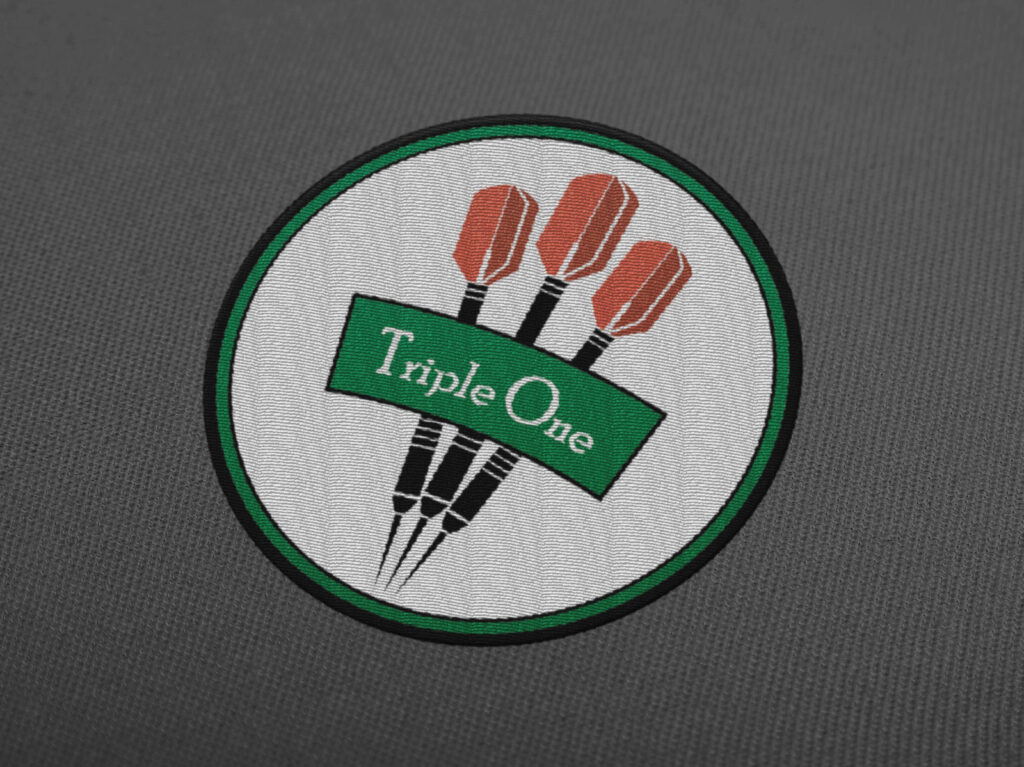 Triple One Dartsclub Logodesign
